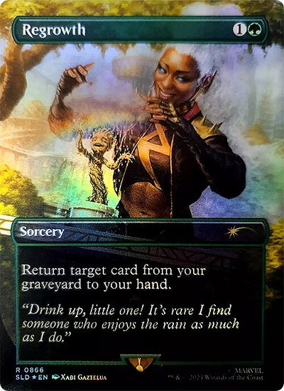 Regrowth (Rainbow Foil) [Secret Lair Drop Series]