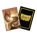 Dragon Shield: Japanese Size 60ct Art Sleeves - Wood Snake 2025 (Dual Matte)