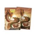 Dragon Shield: Japanese Size 60ct Art Sleeves - Wood Snake 2025 (Dual Matte)