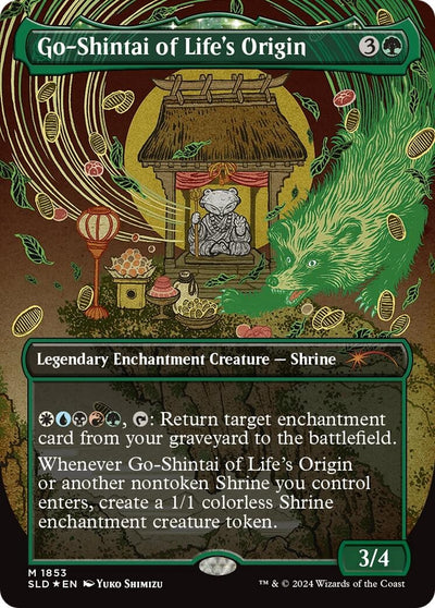 Go-Shintai of Life's Origin (Display Commander) - Thick Stock [Secret Lair Drop Series]