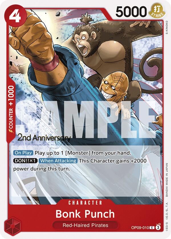 Bonk Punch [Emperors in the New World: 2nd Anniversary Tournament Cards]
