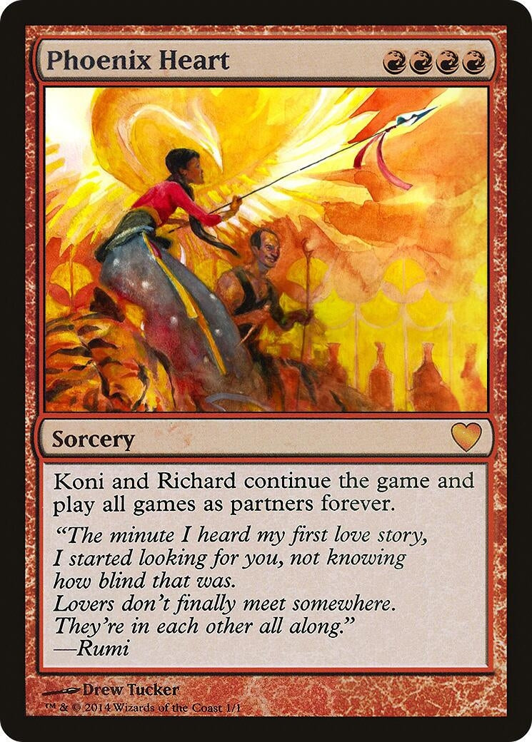 Image for Phoenix Heart (Special Occasion) (1) (SPECIAL) - Magic: The Gathering