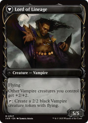 Bloodline Keeper // Lord of Lineage (Showcase) [Innistrad Remastered]