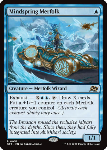 Mindspring Merfolk [Aetherdrift]