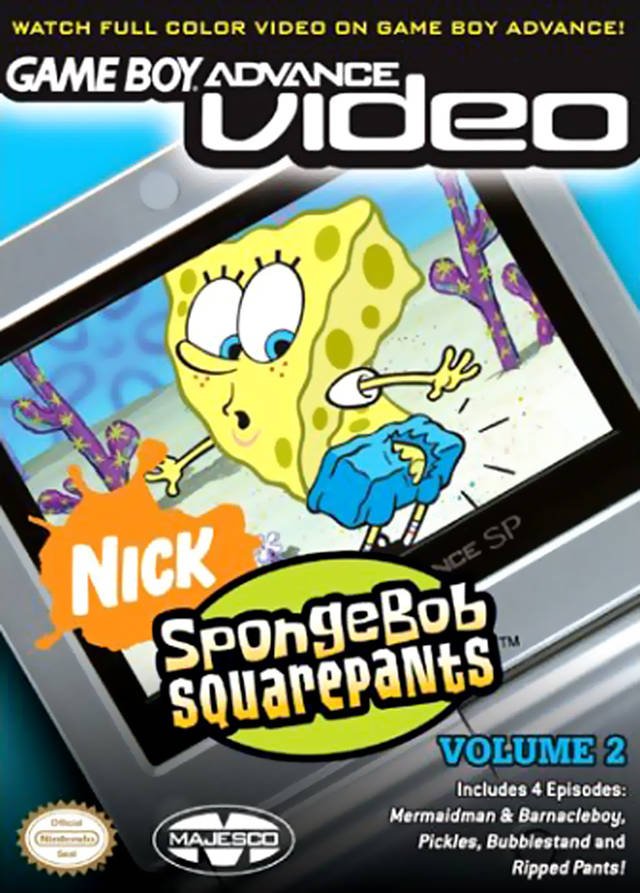 GBA Video Spongebob Squarepants Volume 2 - gba