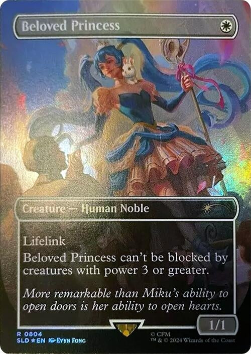 Image for Beloved Princess (Rainbow Foil) (Secret Lair Drop Series) (804) (SLD) - Magic: The Gathering