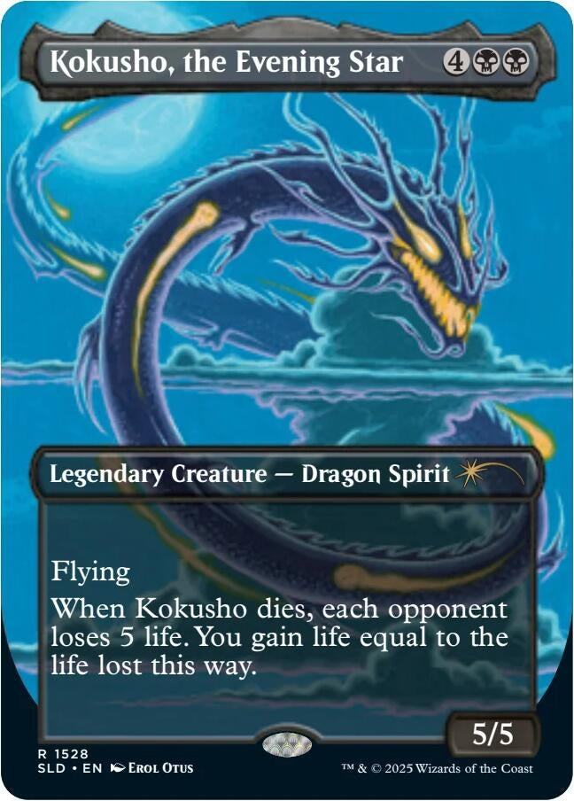 Kokusho, the Evening Star (Rainbow Foil) [Secret Lair Drop Series]
