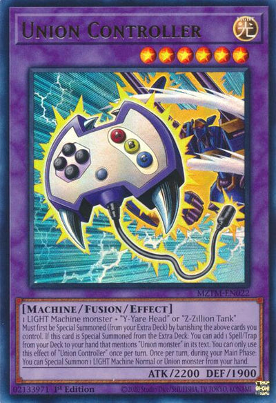Union Controller [MZTM-EN022] Ultra Rare