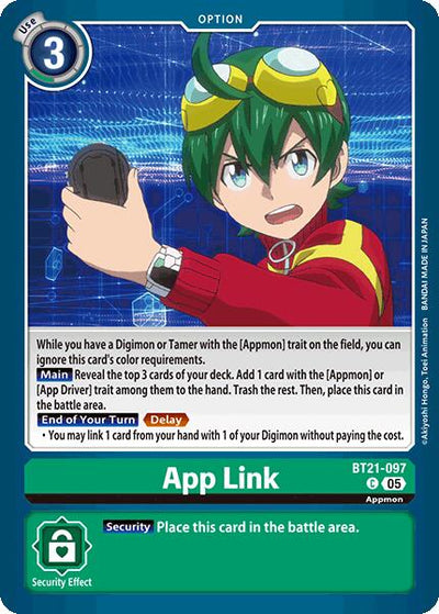 App Link [BT21-097] [World Convergence]
