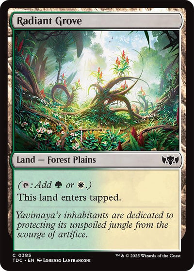Radiant Grove [Tarkir: Dragonstorm Commander]
