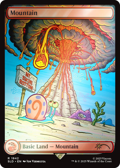 Mountain (1942) (Rainbow Foil) [Secret Lair Drop Series]