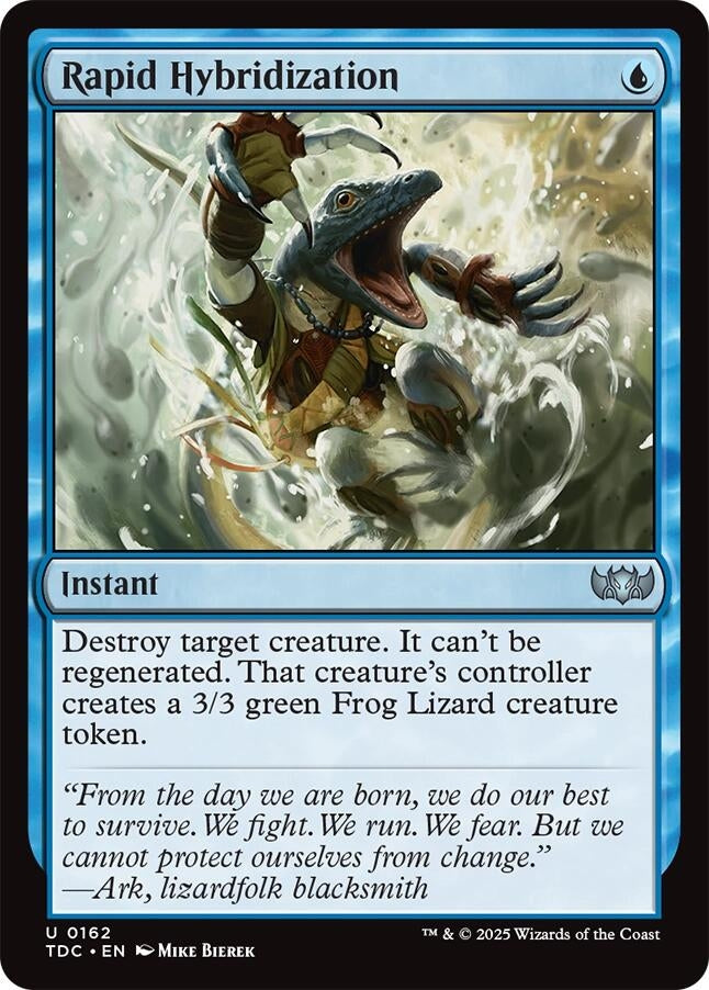 Image for Rapid Hybridization (Commander: Tarkir: Dragonstorm) (162) (TDC) - Magic: The Gathering