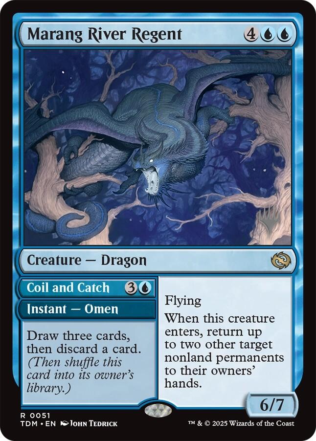 Marang River Regent [Tarkir: Dragonstorm Promos]