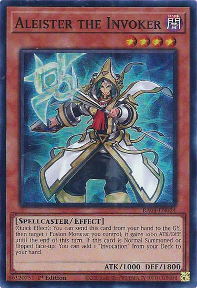 Aleister the Invoker (Alternate Art) [RA04-EN024] Super Rare