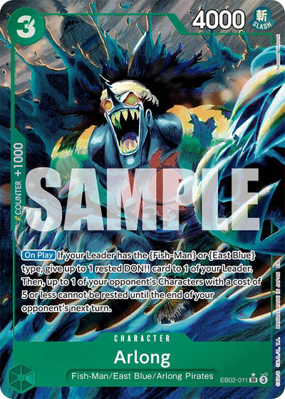 Arlong (Alternate Art) [Extra Booster: Anime 25th Collection]