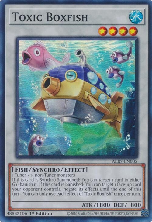 Toxic Boxfish [ALIN-EN085] Super Rare