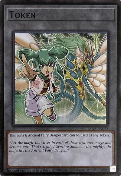 Token (Luna & Ancient Fairy Dragon) [TKN5-EN023] Super Rare