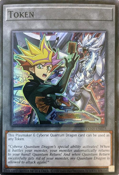 Token (Playmaker & Cyberse Quantum Dragon) [TKN5-EN025] Super Rare