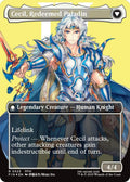 Cecil, Dark Knight // Cecil, Redeemed Paladin (Borderless) (Surge Foil) [FINAL FANTASY]