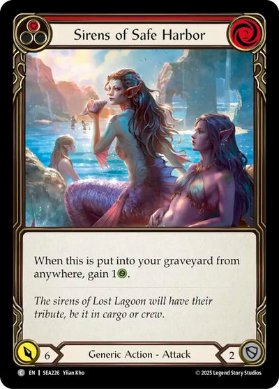 Sirens of Safe Harbor (Red) [SEA226] (High Seas)