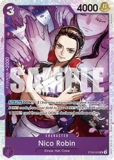 Nico Robin [Starter Deck: Purple/Black Monkey.D.Luffy]
