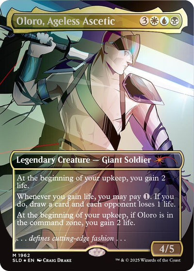 Oloro, Ageless Ascetic (Rainbow Foil) [Secret Lair Drop Series]