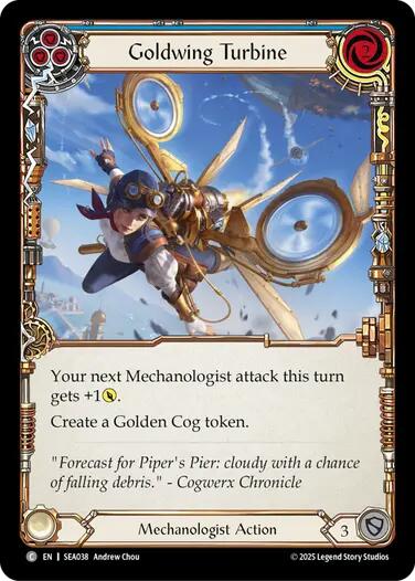 Goldwing Turbine (Blue) [SEA038] (High Seas)