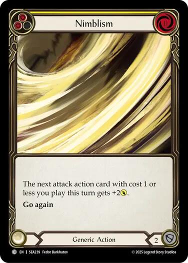 Nimblism (Yellow) [SEA239] (High Seas)