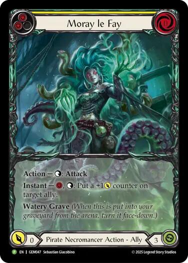 Moray le Fay [GEM047] (GEM Pack 2)  Rainbow Foil