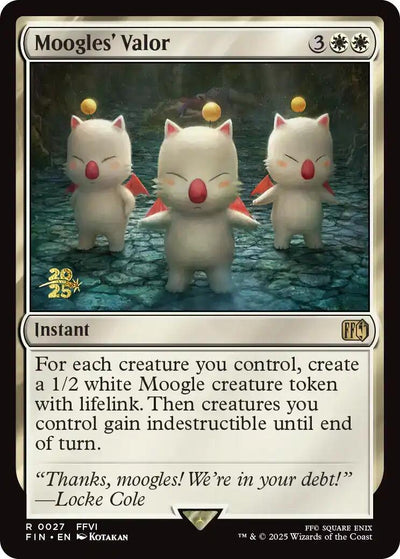 Moogles' Valor [FINAL FANTASY Prerelease Promo]