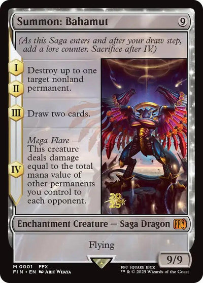 Summon: Bahamut [FINAL FANTASY Prerelease Promo]