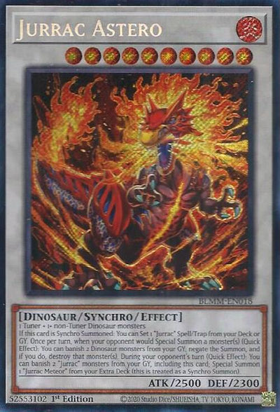 Jurrac Astero [BLMM-EN018] Secret Rare