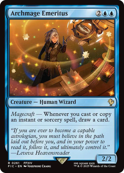 Archmage Emeritus (Surge Foil) [FINAL FANTASY Commander]