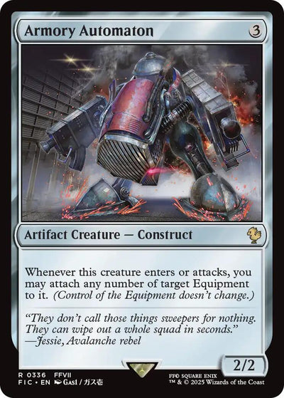 Armory Automaton (Surge Foil) [FINAL FANTASY Commander]