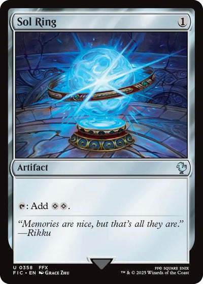 Sol Ring (0358) (Surge Foil) [FINAL FANTASY Commander]