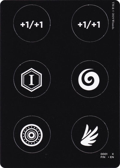 Punch Card Token (0001 // 0002) [FINAL FANTASY Tokens]