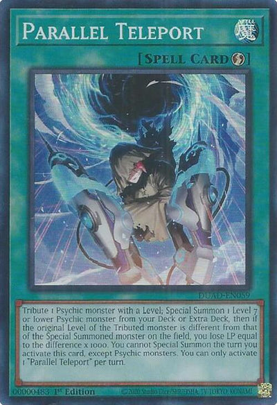 Parallel Teleport [DUAD-EN059] Super Rare