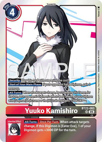 Yuuko Kamishiro [BT22-083] [Cyber Eden]
