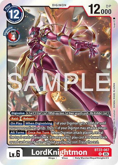 LordKnightmon [BT22-067] [Cyber Eden]
