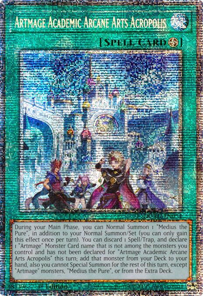 Artmage Academic Arcane Arts Acropolis (Starlight Rare) [DUAD-EN054] Starlight Rare