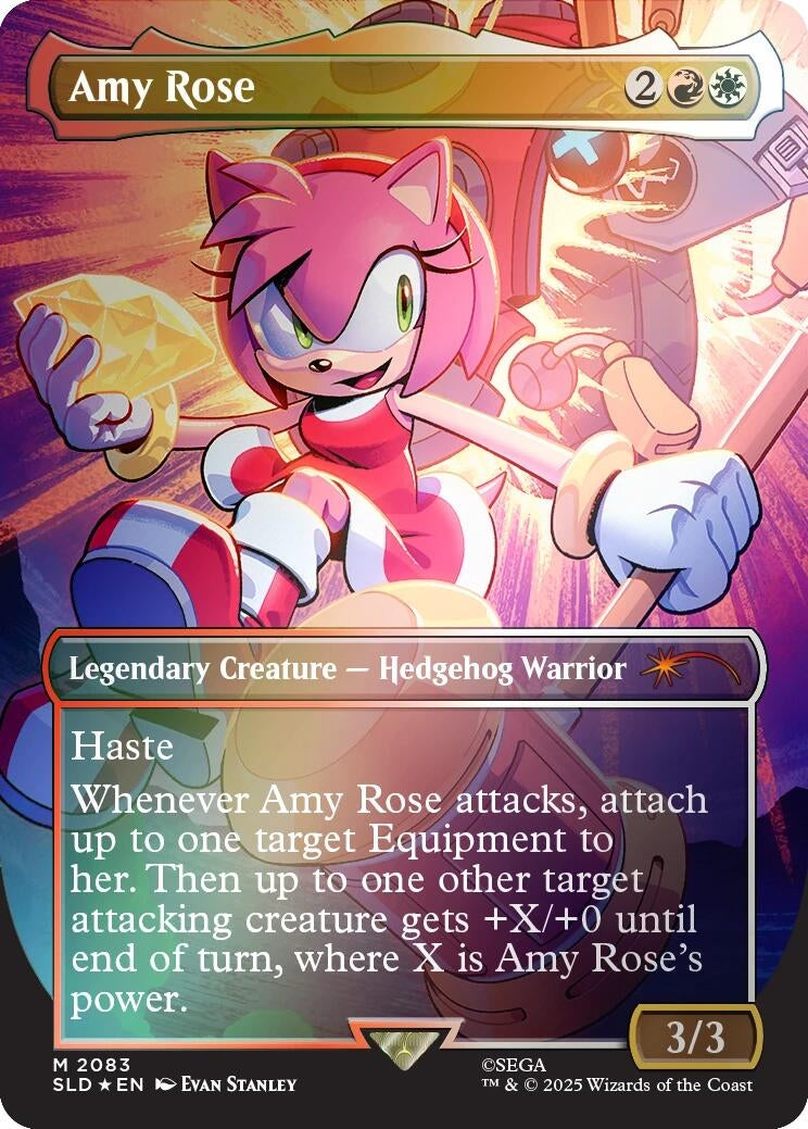 Amy Rose (Rainbow Foil) [Secret Lair Drop Series]