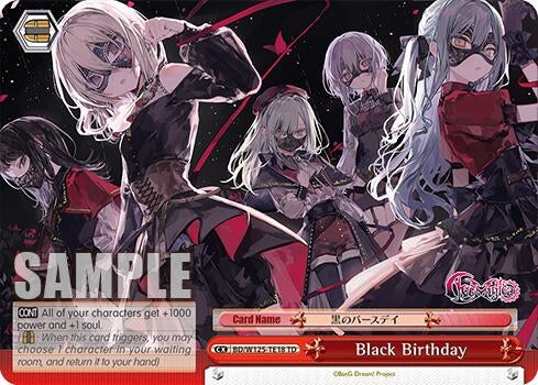 Black Birthday (BD/W125-TE18) [MyGO!!!!! x Ave Mujica]