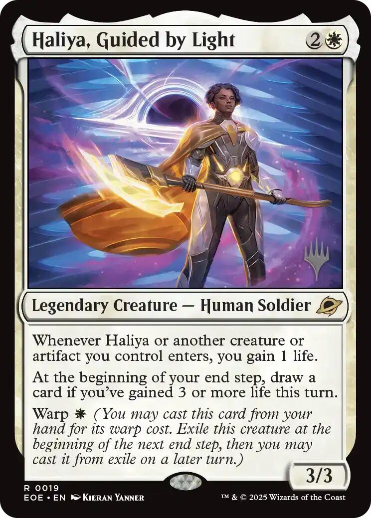 Haliya, Guided by Light [Edge of Eternities Promo Pack]