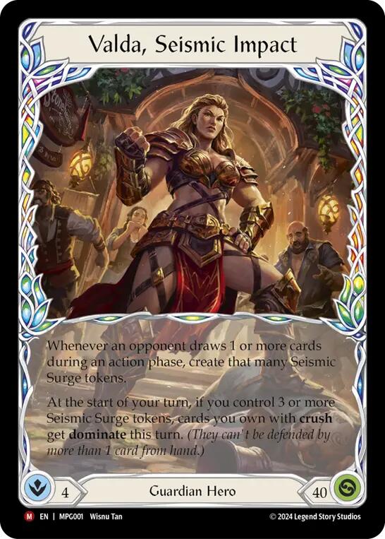 Valda, Seismic Impact [MPG001] (Mastery Pack Guardian)