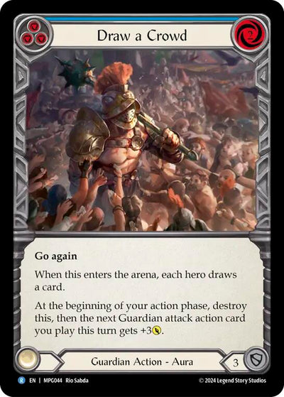 Draw a Crowd [MPG044] (Mastery Pack Guardian)  Rainbow Foil