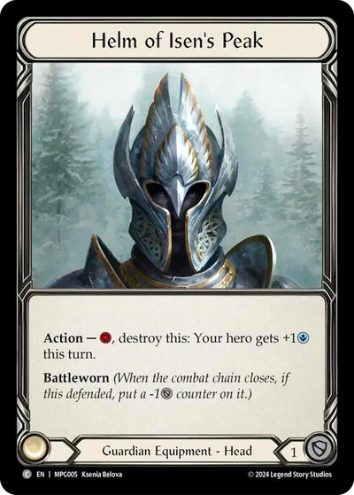 Helm of Isen's Peak [MPG005] (Mastery Pack Guardian)