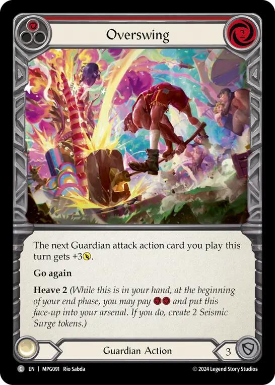 Overswing (Red) [MPG091] (Mastery Pack Guardian)