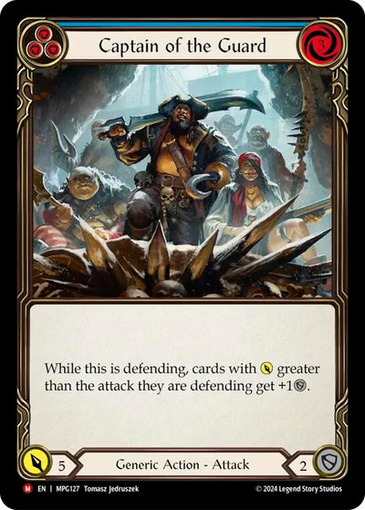 Captain of the Guard [MPG127] (Mastery Pack Guardian)  Rainbow Foil