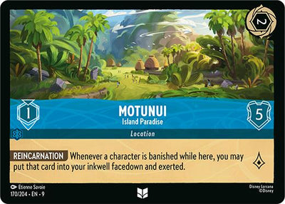 Motunui - Island Paradise (170/204) [Fabled]