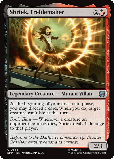 Shriek, Treblemaker [Marvel's Spider-Man]